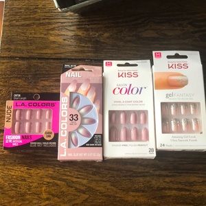 4 Unopened Nail Sets
